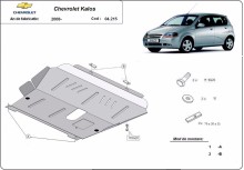 Stahl Unterfahrschutz für Motor Chevrolet Kalos (2008-2011)
