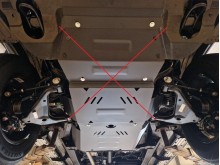 Stahl Unterfahrschutz für Getriebe Evo Cross 4 (2018-2026)