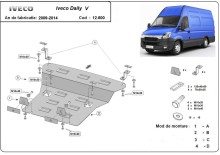 Stahl Unterfahrschutz für Motor Iveco Daily 5 (2009-2014)