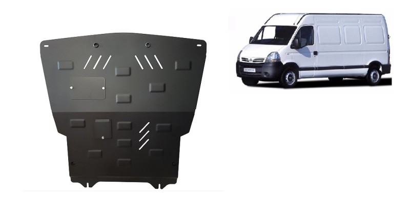 Stahl Unterfahrschutz für Motor Nissan Interstar (1998-2010)