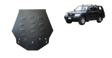 Stahl Unterfahrschutz für Getriebe Mitsubishi Pajero 3 (V60, V70) Vers. 2.0 (1999-2007)