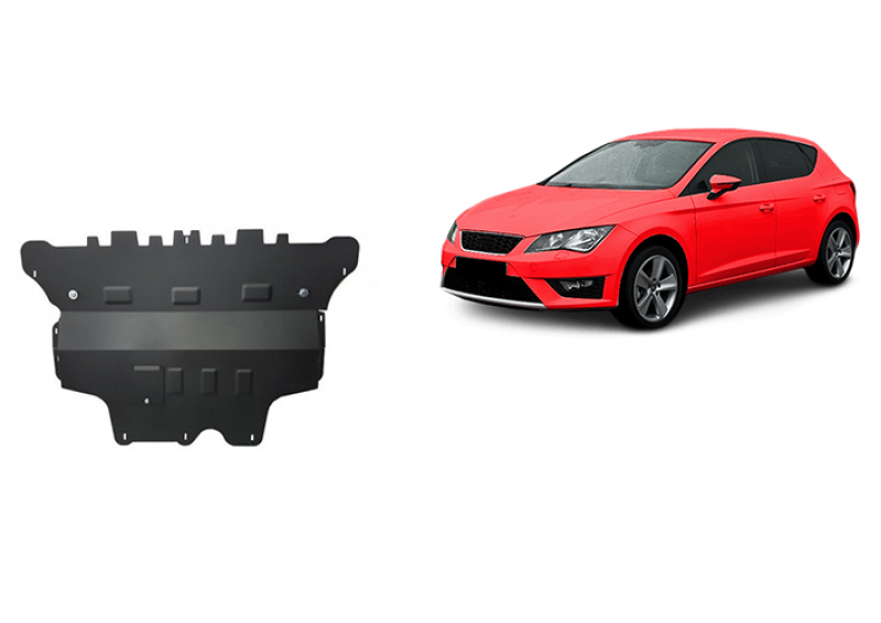 Stahl Unterfahrschutz für Motor Seat Leon (2012-2020)