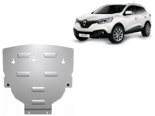 Aluminium Unterfahrschutz für Motor Renault Kadjar (2015-2022)