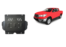 Stahl Unterfahrschutz für Motor Toyota Hilux Revo (2016-2026)