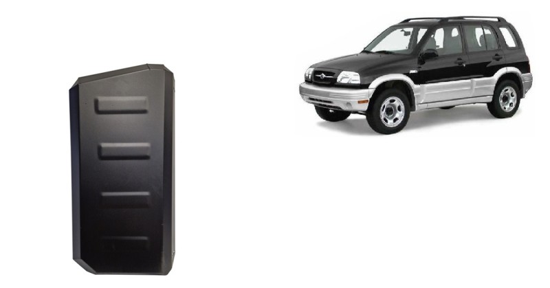 Stahl Unterfahrschutz für Kraftstofftank Suzuki Grand Vitara (1999-2005)
