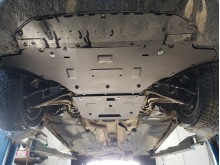 Stahl Unterfahrschutz für Motor Audi A4 B8, diesel (2008-2014)