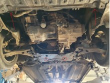 Stahl Unterfahrschutz für Motor Mazda 3 (2003-2009)