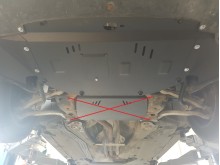 Stalowa Osłona pod silnik VW Passat B5.5 (2001-2005) EAN
