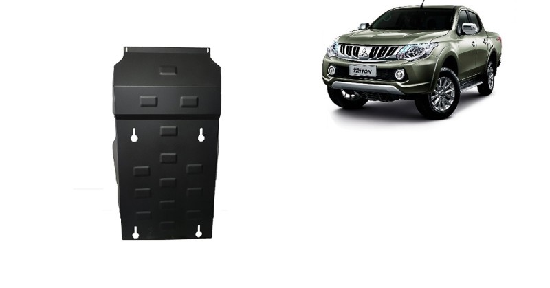 Stahl Unterfahrschutz für Motor Mitsubishi L200 (2015-2026)
