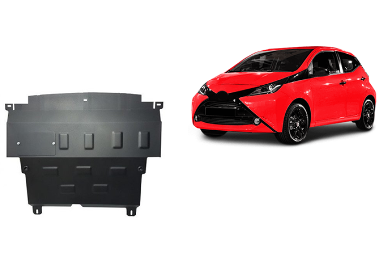 Stahl Unterfahrschutz für Motor Toyota Aygo AB40 (2014-2022)