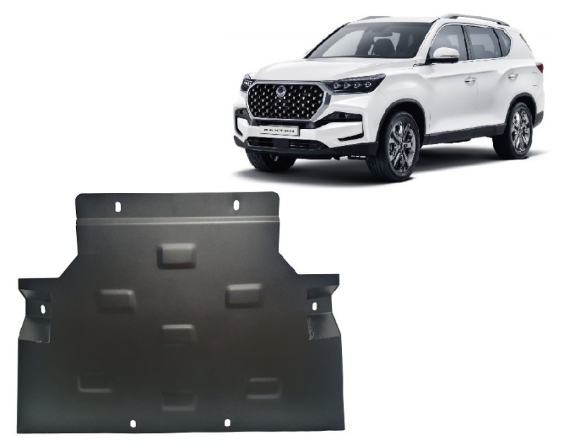 Stahl Unterfahrschutz für Getriebe SsangYong Rexton (2017-2026)