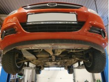 Stahl Unterfahrschutz für Motor Opel Corsa D (2006-2014)