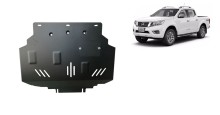 Stahl Unterfahrschutz für Motor Nissan Navara NP300 - D23 (2015-2021)