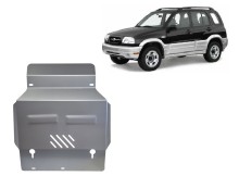Aluminium Unterfahrschutz für Motor Suzuki Grand Vitara (1999-2005)