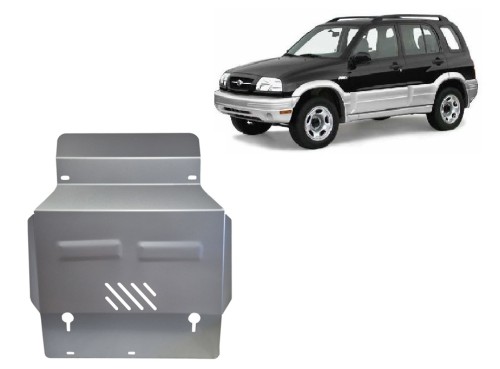 Aluminium Unterfahrschutz für Motor Suzuki Grand Vitara (1999-2005)