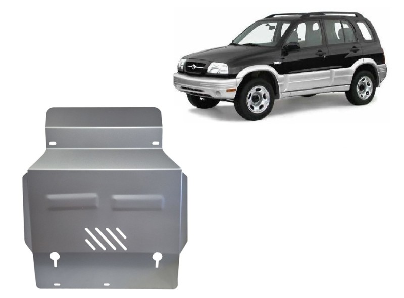 Aluminium Unterfahrschutz für Motor Suzuki Grand Vitara (1999-2005)