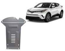 Aluminium Unterfahrschutz für Katalysator Toyota C-HR (2016-2023)