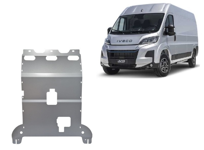 Aluminium Unterfahrschutz für Motor Iveco eSuperJolly (2025-2026)
