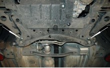 Stahl Unterfahrschutz für Motor Mitsubishi Outlander (2006-2012)