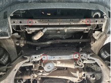 Stahl Unterfahrschutz für Kühler Isuzu D-Max (2019-2026)