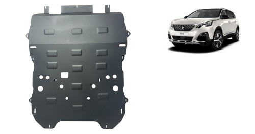 Stahl Unterfahrschutz für Motor, Getriebe Peugeot 5008 (2017-2026)