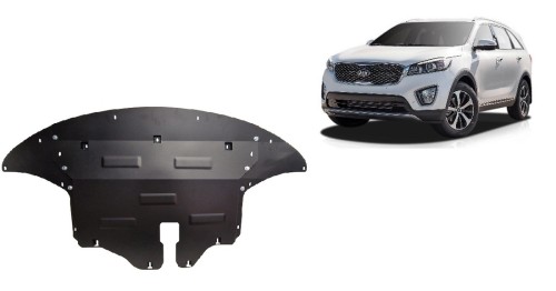 Stahl Unterfahrschutz für Motor Kia Sorento (2014-2020)