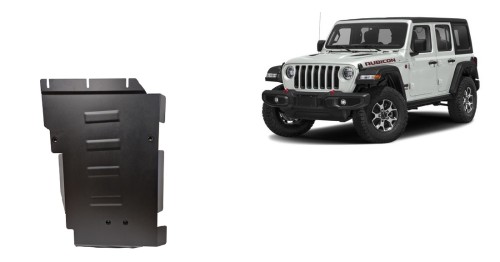 Stahl Unterfahrschutz für Getriebe Jeep Wrangler - JL (2017-2026)