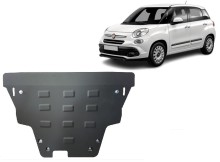 Stahl Unterfahrschutz für Motor Fiat 500 (2012-2022)