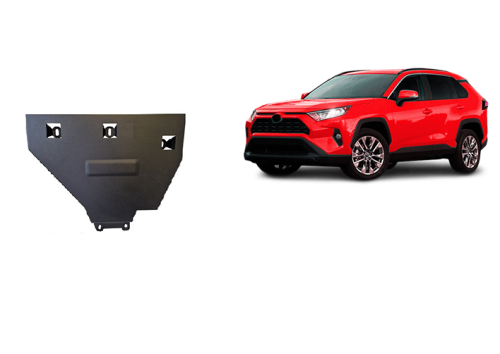 Stahl Unterfahrschutz für Differentialschutz Toyota RAV 4 Hybrid (2018-2026)