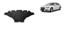 Stahl Unterfahrschutz für Motor Audi A4 B8, diesel (2008-2015)