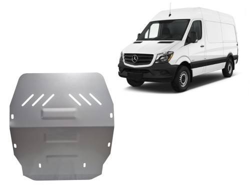 Aluminium Unterfahrschutz für Motor Mercedes Sprinter (2006-2018)