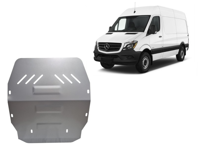 Aluminium Unterfahrschutz für Motor Mercedes Sprinter (2006-2018)