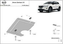Aluminium Unterfahrschutz für Differentialschutz Nissan Qashqai (2021-2026)