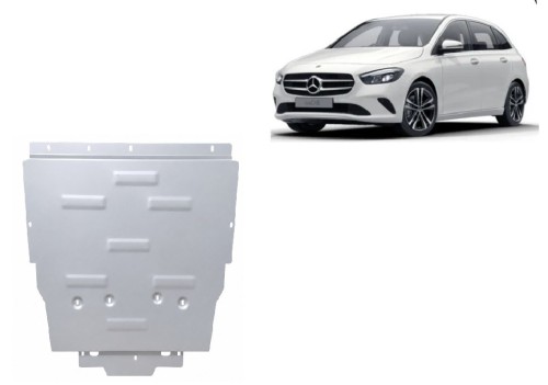 Aluminium Unterfahrschutz für Motor Mercedes B-Classe (2018-2026)