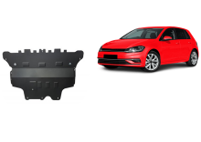 Stahl Unterfahrschutz für Motor, Getriebe VW Golf 7 - Schaltgetriebe (2012-2020)