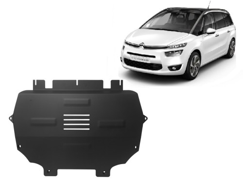 Stahl Unterfahrschutz für Motor Citroen C4 Picasso (2013-2018)