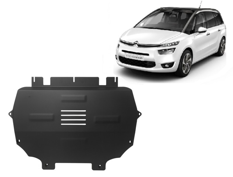 Stahl Unterfahrschutz für Motor Citroen C4 Picasso (2013-2018)