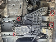 Stahl Unterfahrschutz für AdBluetank Ford Transit Custom (2023-2026)