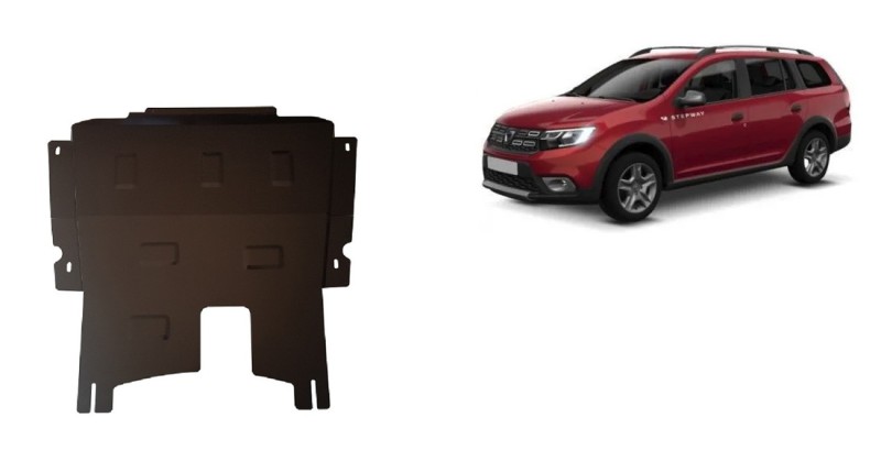Stahl Unterfahrschutz für Motor Dacia Logan MCV Stepway (2012-2020)