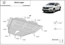 Aluminium Unterfahrschutz für Motor Dacia Logan III (2021-2026)