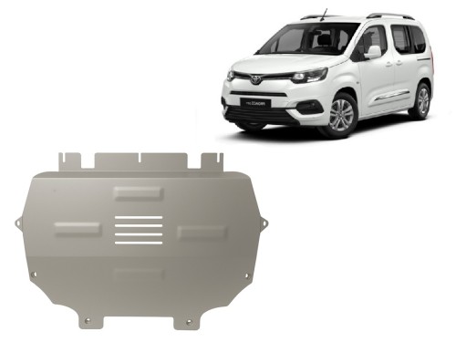 Aluminium Unterfahrschutz für Motor Toyota Proace (2019-2026)