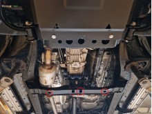 Aluminium Unterfahrschutz für Getriebe Jac T8 (2018-2026)