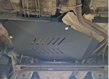 Stahl Unterfahrschutz für Kraftstofftank Dacia Sandero I (2007-2012)
