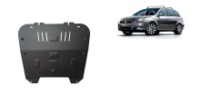 Stahl Unterfahrschutz für Motor, Getriebe Fiat Croma (2005-2011)