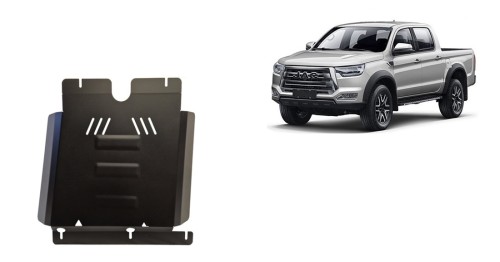 Stahl Unterfahrschutz für Getriebe Jac T8 (2018-2026)