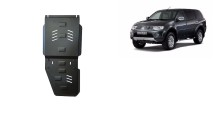 Stahl Unterfahrschutz für Getriebe Mitsubishi Pajero Sport 2 (2008-2016)