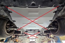 Aluminium Unterfahrschutz für Katalysator Toyota Prius (2019-2026)