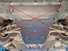 Stahl Unterfahrschutz für Verteilergetriebe Audi Q5 (2017-2025)