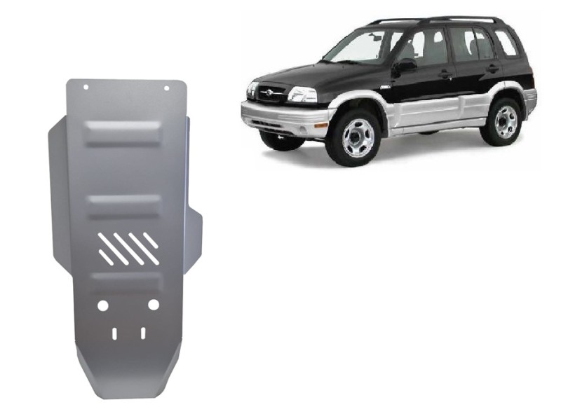 Aluminium Unterfahrschutz für Getriebe Suzuki Grand Vitara (1999-2005)