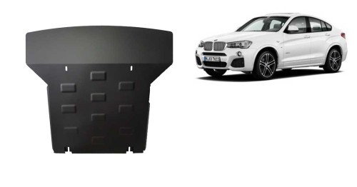Stahl Unterfahrschutz für Motor BMW X4 (2014-2018)